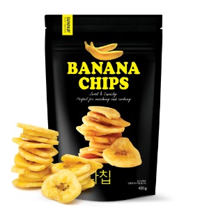 [1+1] 하루견과)바나나칩400g
